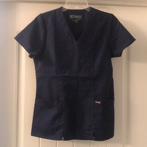 Grey’s Anatomy navy scrub top